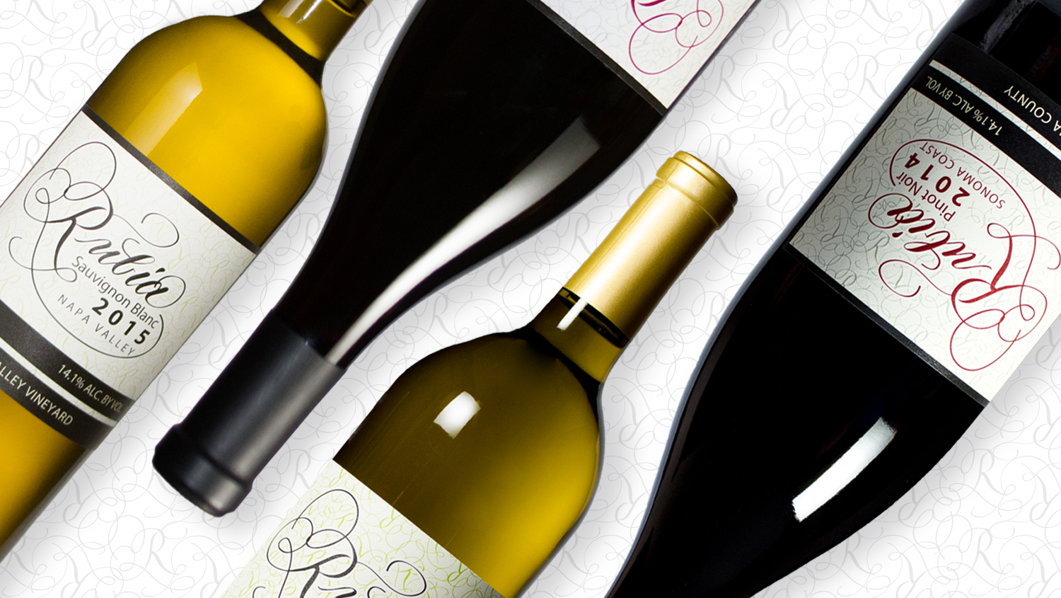 Label Design for Rubia Wine Cellars